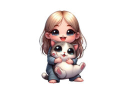 baby&cat 